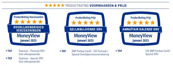 Productrating TAF ORV MoneyView