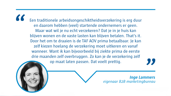 Klantervaring Inge Lammers AOV